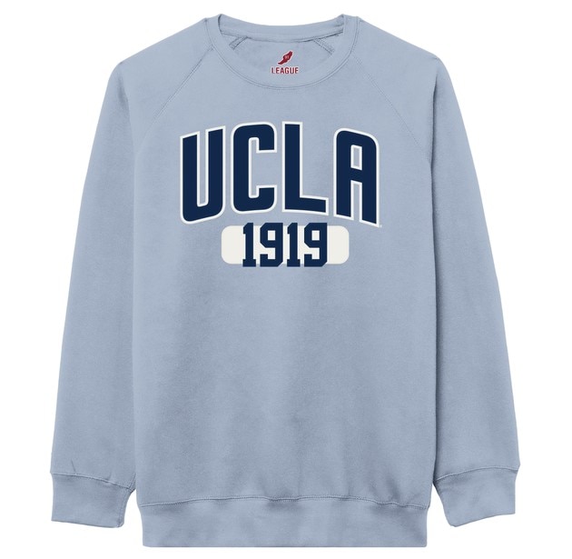 UCLA Raw Edge "1919" Crewneck Sweatshirt